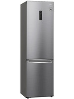 Холодильник с морозильником   LG GC-B509SMSM серебристый