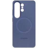 Накладка  Samsung Silicone Magnet Case для Samsung Galaxy S26 Ultra синий