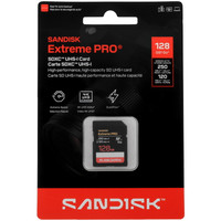 Карта памяти SanDisk Extreme SDXC 128 ГБ [SDSDXXJ-128G-GSCIN]