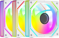Комплект реверсных вентиляторов Ocypus Gamma F12 UNI ARGB REVERSE BLADE 3 IN 1 [Gamma-F12-WH3AM01U-GL] белый