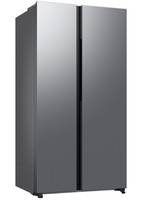 Холодильник Side by Side   Samsung RS70F65Q1TWT серебристый