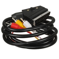 Кабель однонаправленный Aceline SCART - 3RCA, 1.5 м