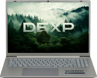 16" Ноутбук DEXP Atlas серый