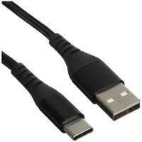 Кабель DEXP USB Type-C - USB Type-A черный