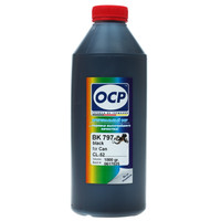 Чернила водорастворимые OCP (BK797) матовый черный
