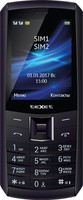 Сотовый телефон teXet TM-D328 черный