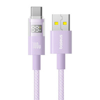 Кабель Baseus USB Type-C - USB Type-A фиолетовый