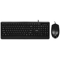 Клавиатура+мышь  проводная  Aceline KY-348 черный