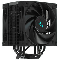 Кулер для процессора DEEPCOOL AK400 ZERO DARK PLUS [R-AK400-BKNNMD-G-1] черный