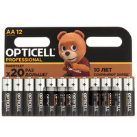 Батарейка Opticell Professional AA (LR6/ER14505/FR6/R6P)