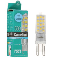 Лампа светодиодная Camelion LED G9/NF/6w/845/220v