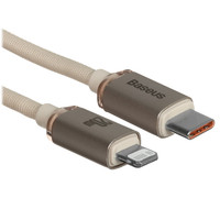 Кабель Baseus Lightning 8-pin - USB Type-C розовый
