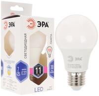 Лампа светодиодная ЭРА LED E27/A60/11w/860