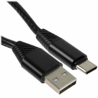 Кабель DEXP USB Type-C - USB Type-A черный 1.5 м