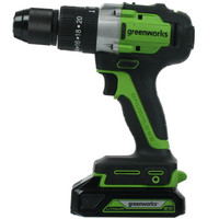 Дрель-шуруповерт GreenWorks GD24DD60K2 24V