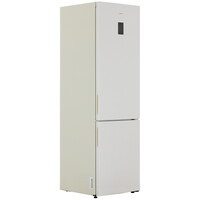 Холодильник с морозильником   Samsung RB37A5491EL/WT бежевый