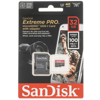 Карта памяти SanDisk microSDHC 32 ГБ [SDSQXCG-032G-GN6MA]
