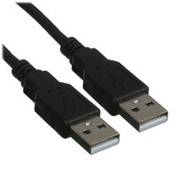 Кабель DEXP USB Type-A - USB Type-A черный 1 м