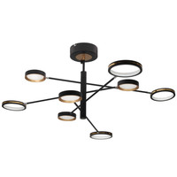 Светильник потолочный Yeelight Arowana Chandelier C2103 YLDL029 черный/черный