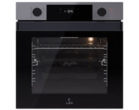 Электрический духовой шкаф LEX EDP 610 IX Wide Series серебристый