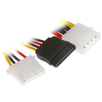 Переходник для блока питания FinePower Molex->Molex+SATA