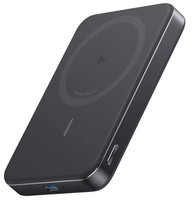 Портативный аккумулятор Anker MagGo Ultra-Slim A1664 черный