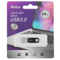 Память USB Flash 64 ГБ Netac U278 [NT03U278N-064G-30PN]