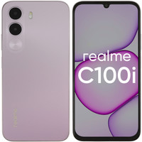 6.8" Смартфон realme C100i 64 ГБ фиолетовый