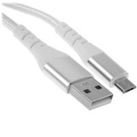 Кабель DEXP micro USB-B - USB Type-A белый