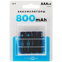 Аккумулятор Finepower AAA 800 мА*ч