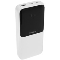 Портативный аккумулятор Baseus Lipow Dual-Cable белый