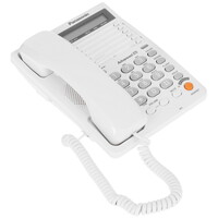 Телефон проводной Panasonic KX-TS2365RUW
