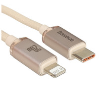 Кабель Baseus Lightning 8-pin - USB Type-C розовый 1.2 м
