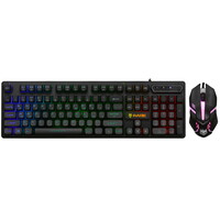 Клавиатура+мышь  проводная  Aceline GS Rage 200 черный