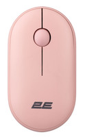 Мышь беспроводная 2E MF300 Silent WL BT [2E-MF300WPN] розовый