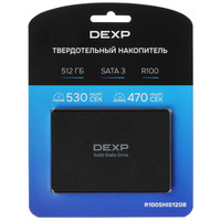 512 ГБ 2.5" SATA накопитель DEXP R100