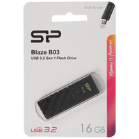 Память USB Flash 16 ГБ Silicon Power Blaze B03 [SP016GBUF3B03V1K]
