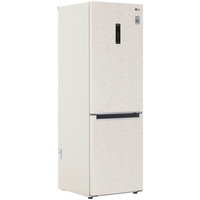 Холодильник с морозильником   LG GC-B459MEWM бежевый