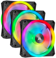Комплект вентиляторов Corsair iCUE QL120 RGB [CO-9050098-WW] черный