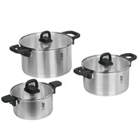 Набор кастрюль OneTwo Compact Keep-3C