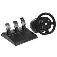 Руль ThrustMaster T300 Ferrari Integral Racing Wheel Alcantara Edition черный