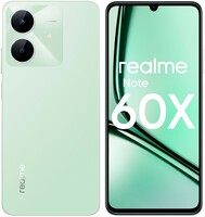 6.74" Смартфон realme Note 60x 64 ГБ зеленый