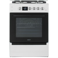Комбинированная плита DEXP M26-1W белый