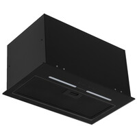 Вытяжка полновстраиваемая KRONA ALENA 500 GLASS BL/BL SGC DN черный/черный
