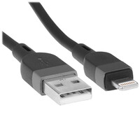 Кабель Hoco Lightning 8-pin - USB Type-A черный 3 м