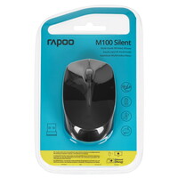 Мышь беспроводная RAPOO M100 Silent [M100-DGRY] серый