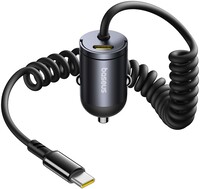 Автомобильное ЗУ Baseus Tiny Star Mini Car Charger черный