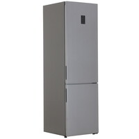 Холодильник с морозильником   Samsung RB37A5200SA/WT серебристый