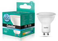 Лампа светодиодная Camelion LED GU10-7w-845-GU10