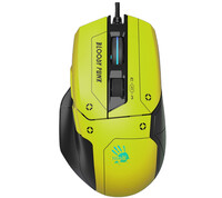 Мышь проводная A4Tech Bloody W70 Max Punk [W70-Max Punk yellow] желтый